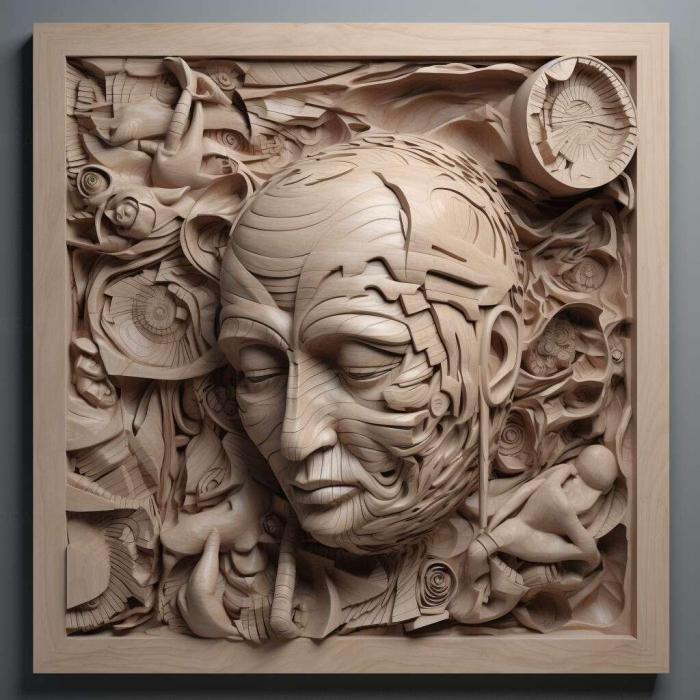 نموذج ثلاثي الأبعاد لآلة CNC 3D Art 